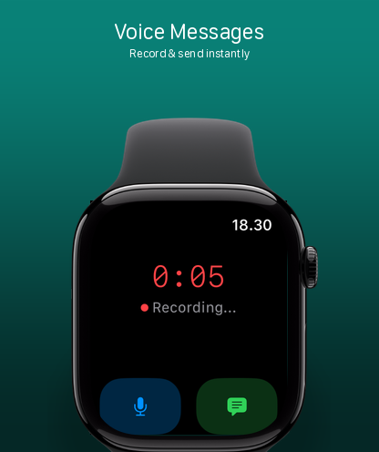 Voice recording on Apple Watch