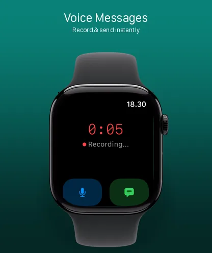 Voice recording on Apple Watch